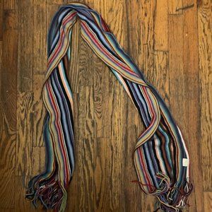 colorful winter scarf